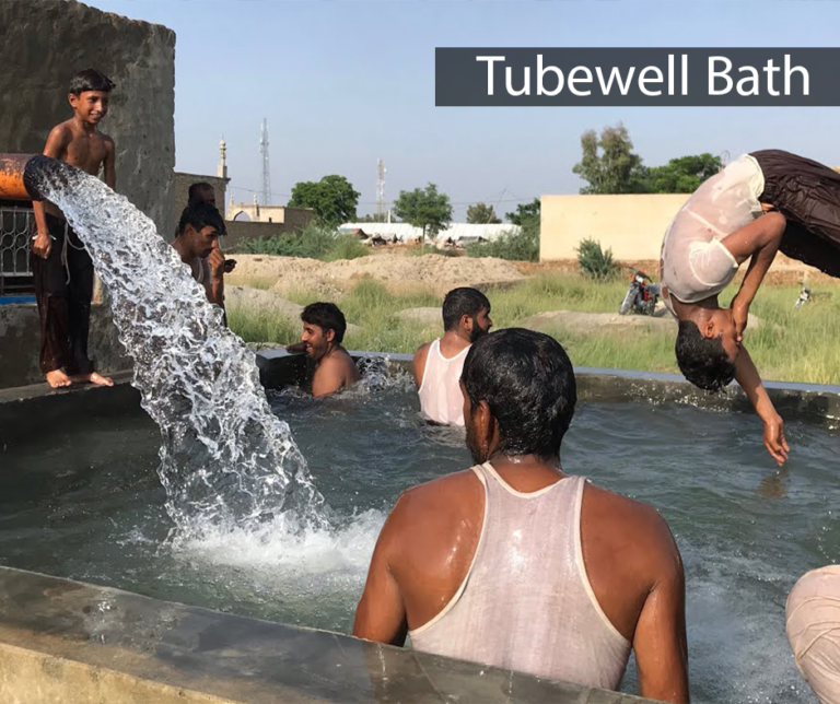 tubewell-bath