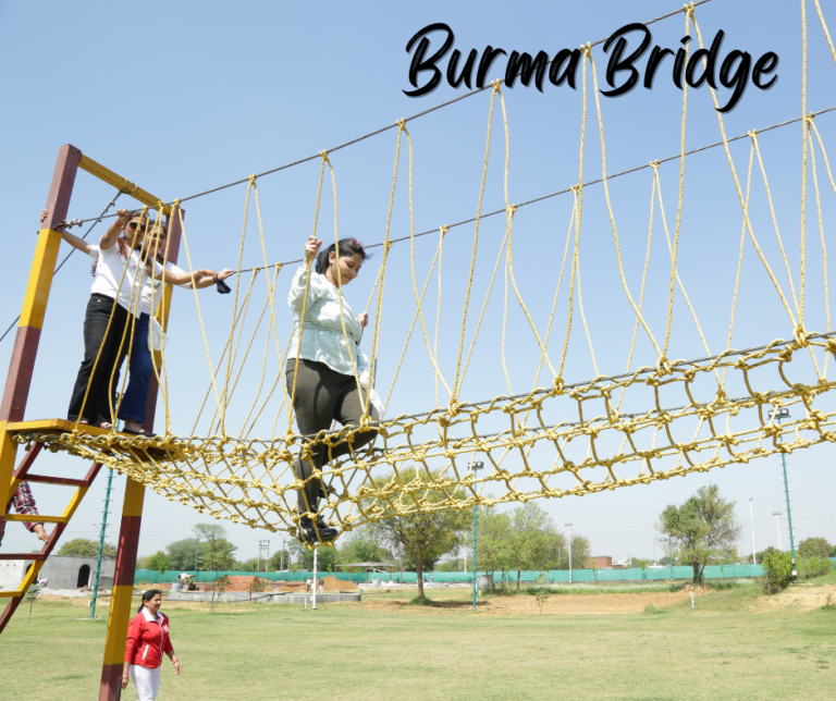 zipline or rope course activity